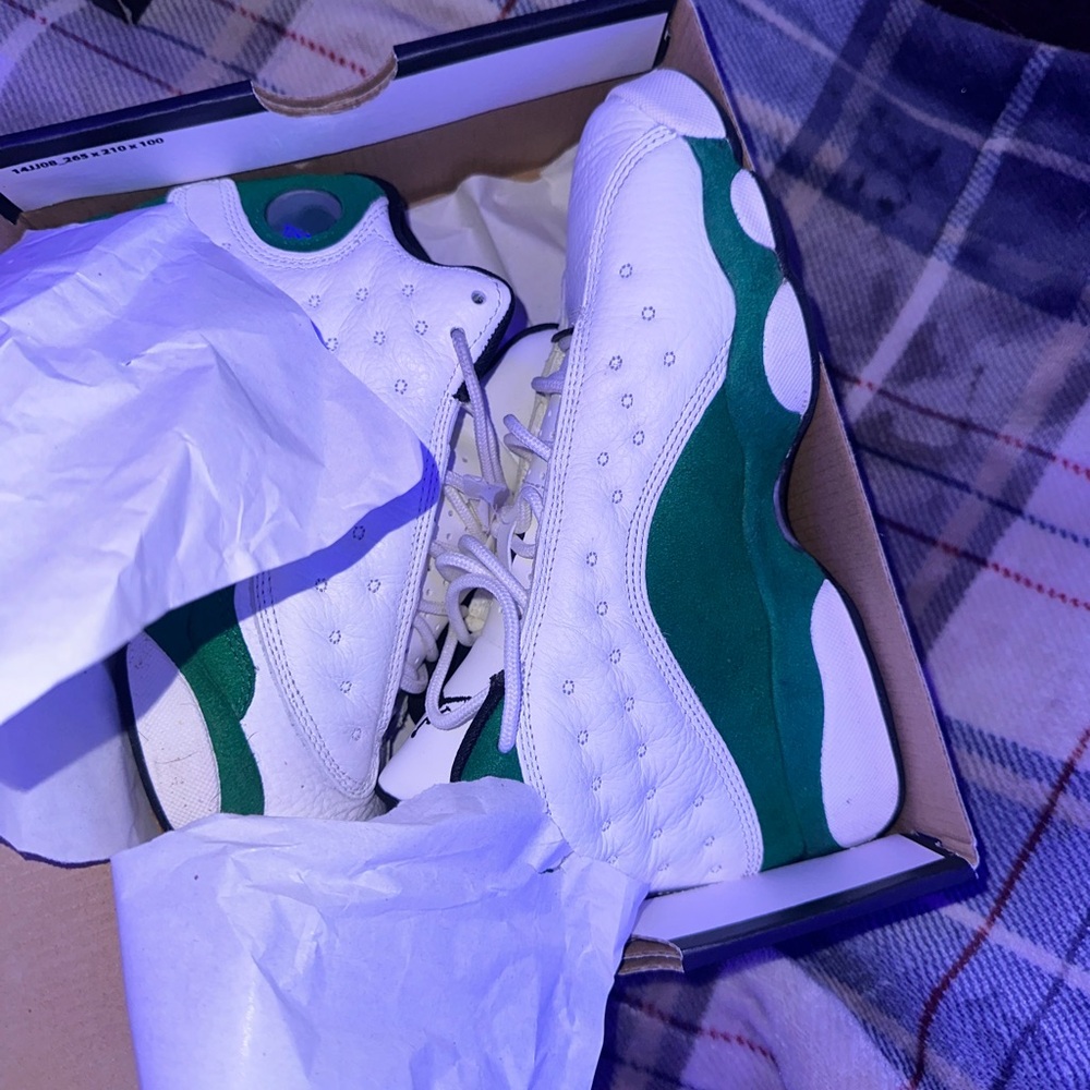 Jordan Sneakers White Green